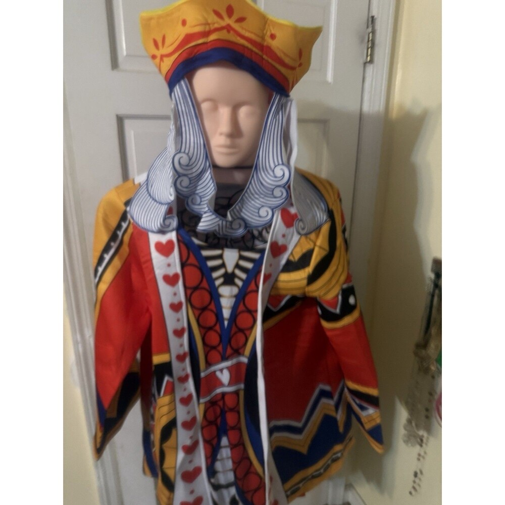 King of Hearts Halloween Costume One Size Fits All